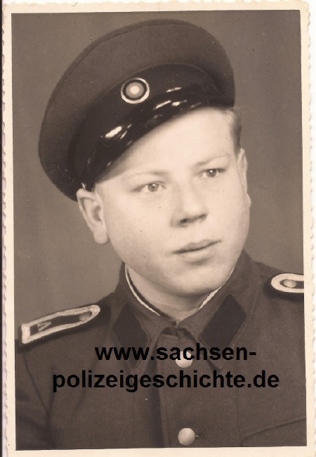DDR MDI Volkspolizei Kragenspiegel Wachtmeister 1965-1980 ältere Ausführung